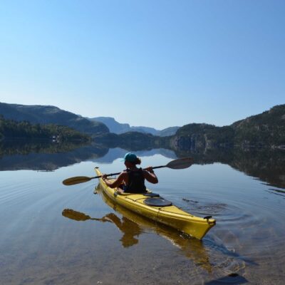 Utleie av kajakk